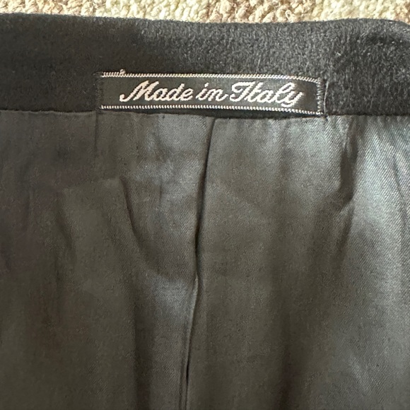 36R Cashmere Georgio Armani designer black sport coat - Picture 4 of 9